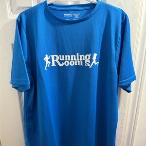 Running Room Blue Short Sleeve Men's Tee